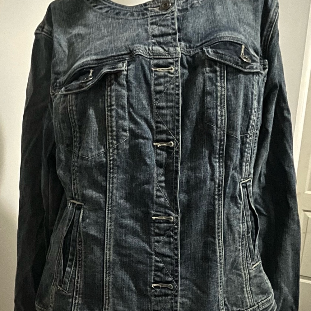 Long Tall Sally Dark Blue Jean Jacket